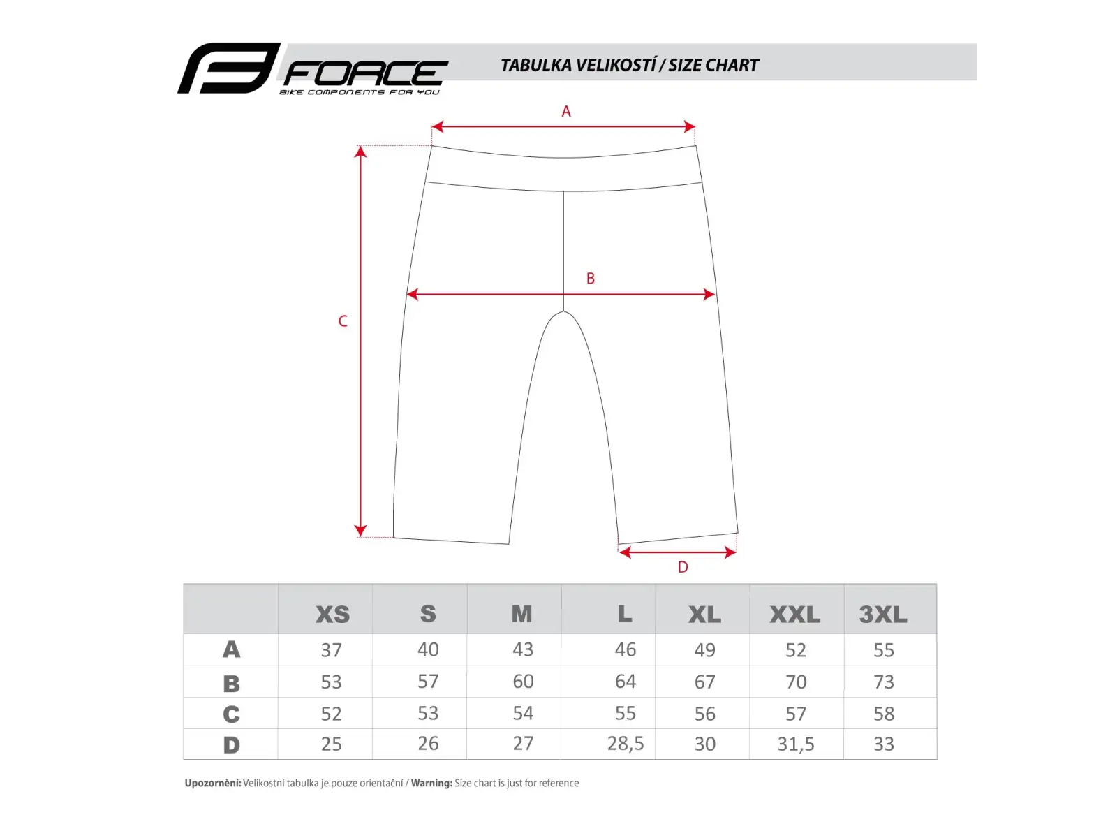Force Blade pánské MTB kraťasy bez vložky černá