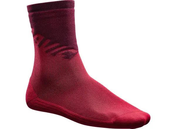 Mavic Deemax dlouhé ponožky haute red 2020