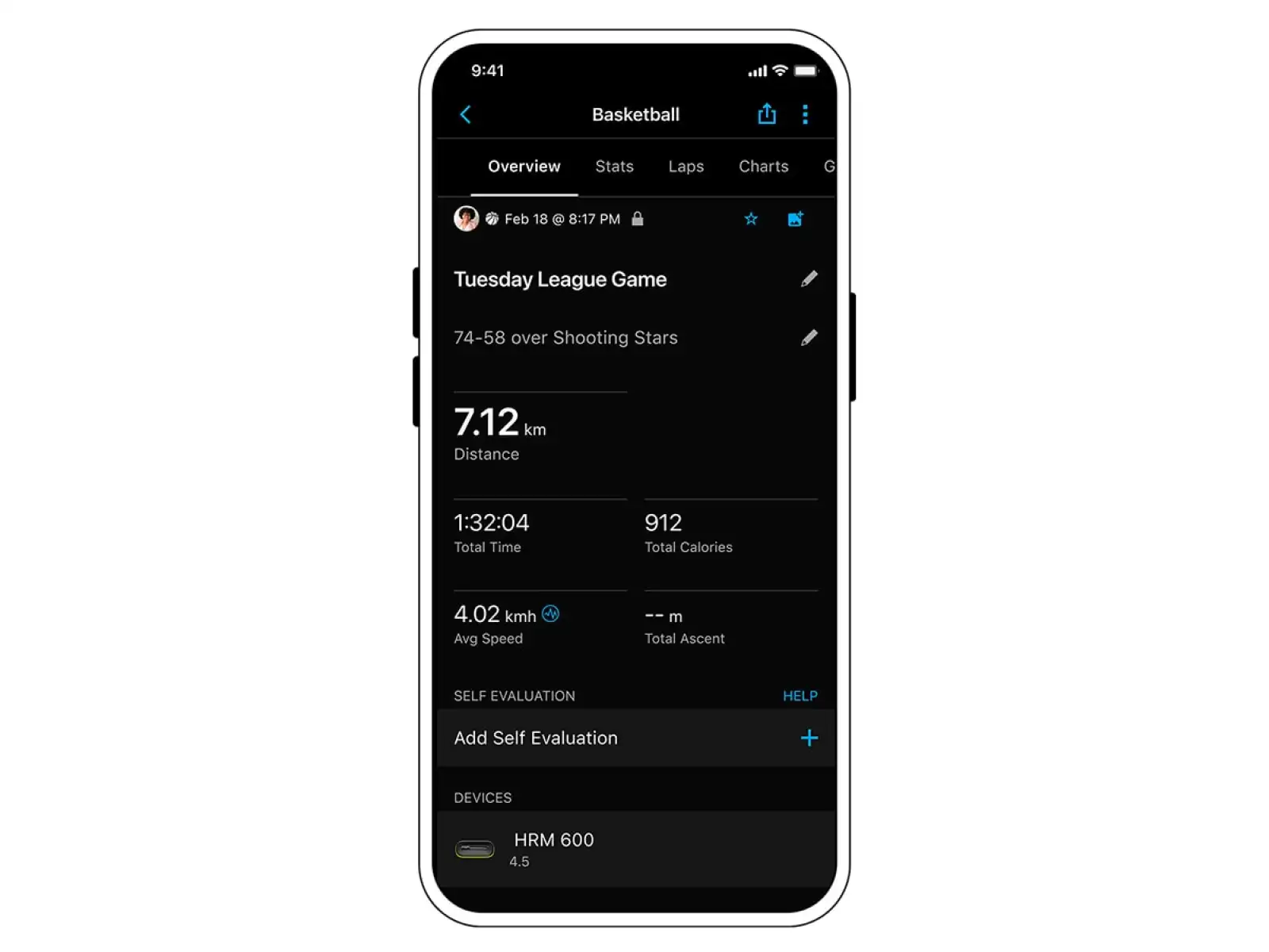 Garmin HRM 600 hrudní pás
