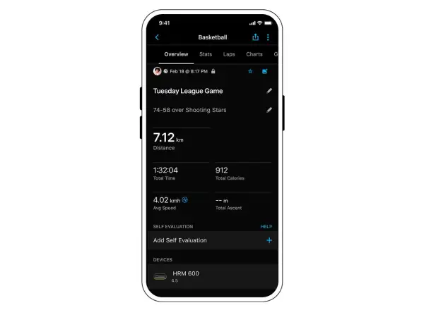 Garmin HRM 600 hrudní pás