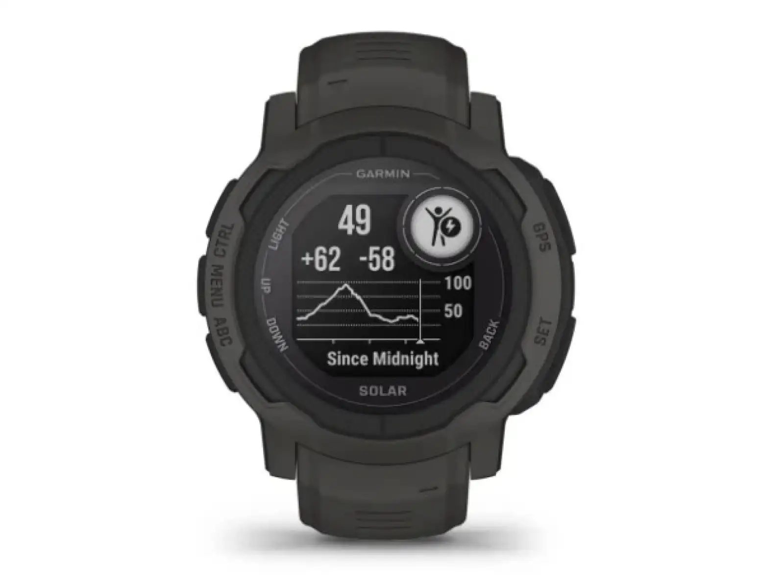 Garmin Instinct 2 Solar chytré hodinky Graphite