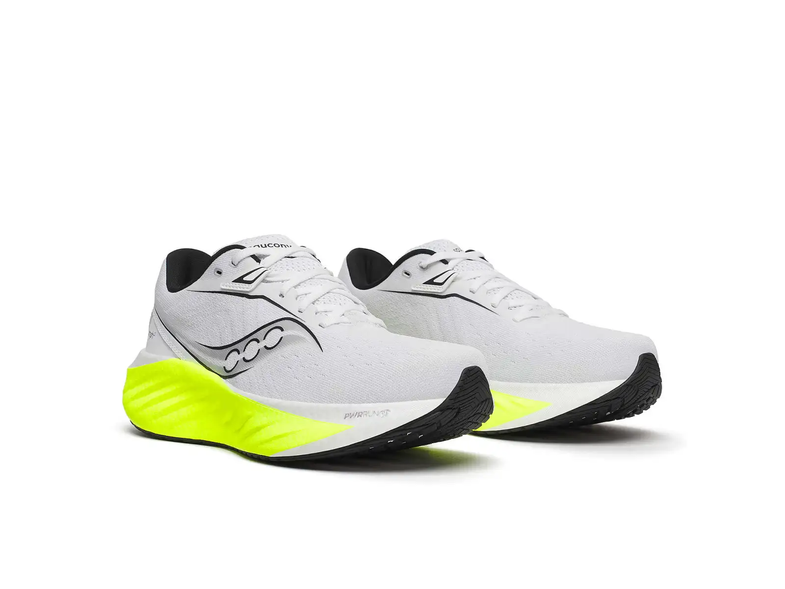 Saucony Triumph 22 pánská běžecká obuv White/Citron