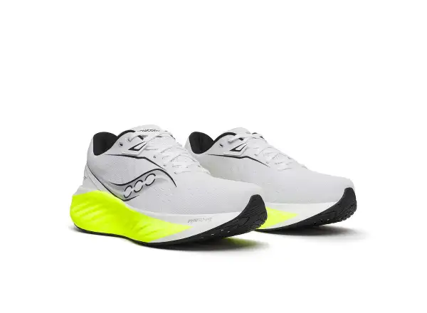 Saucony Triumph 22 pánská běžecká obuv White/Citron