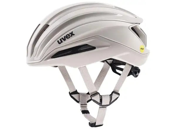 Uvex Surge Areo MIPS silniční přilba Warm Grey Matt