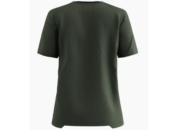 Salewa Puez AM Hyb dámské triko krátký rukáv Dark Olive