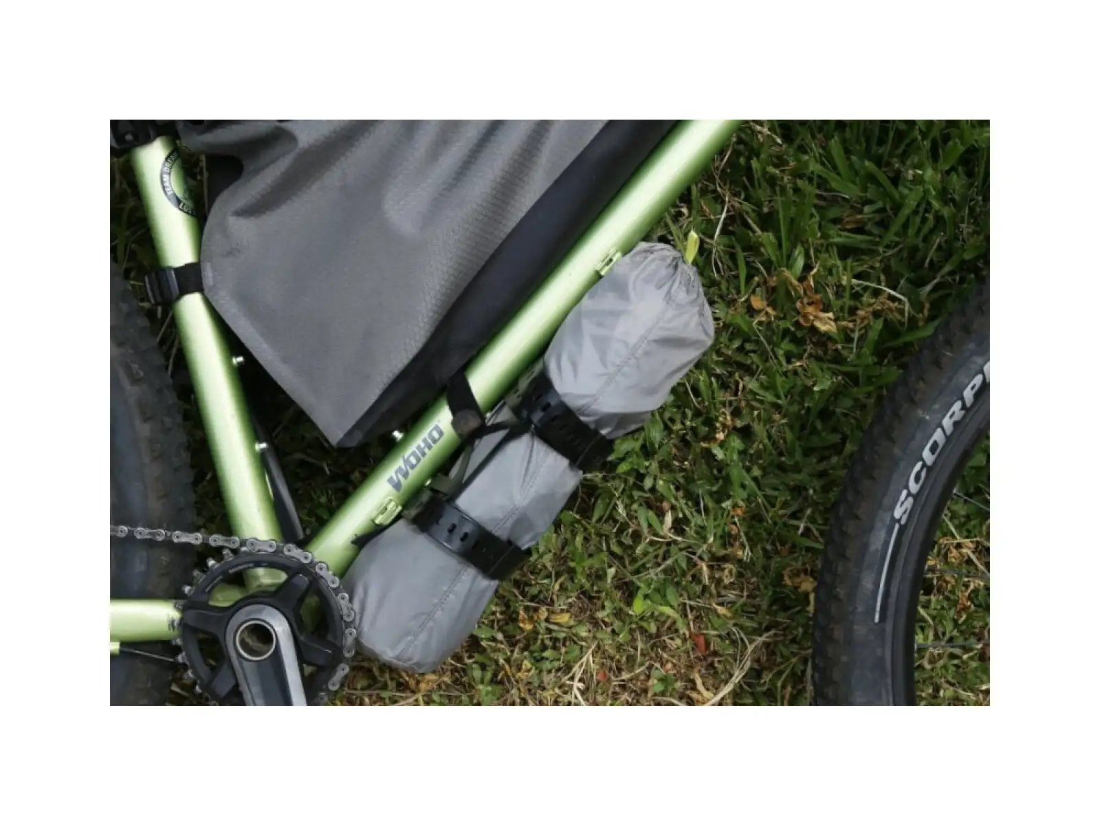Woho Transforkage Anodized držák na brašny titanová