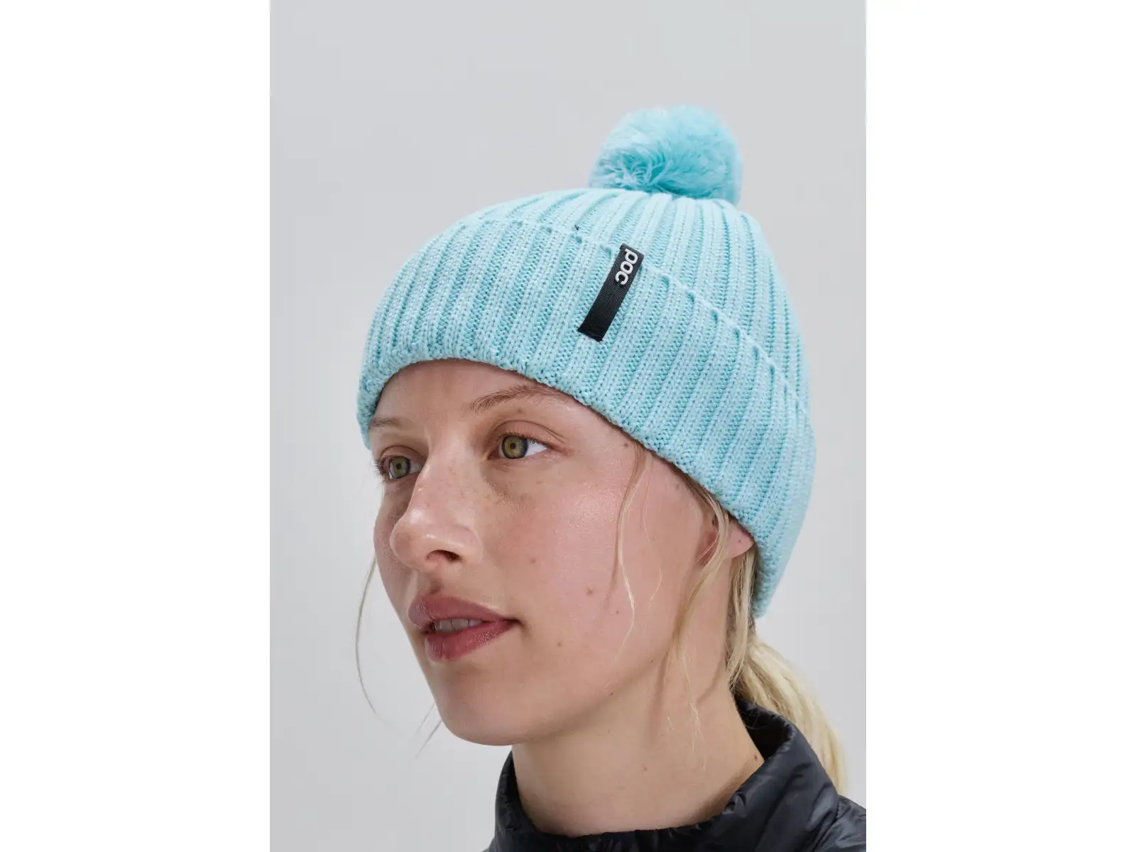 POC Beanie Pom čepice s bambulí Lazurite Blue