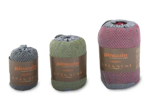 Pinguin Terry Towel ručník L red (120x60 cm)
