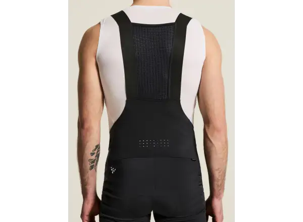 Craft Bike SubZ Wind Bib C3 pánské kalhoty s laclem a vložkou černá