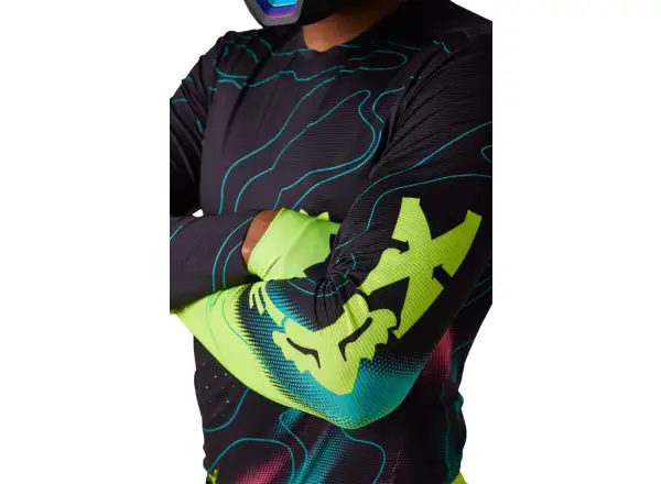 Fox Flexair Lunar pánský dres dlouhý rukáv Black