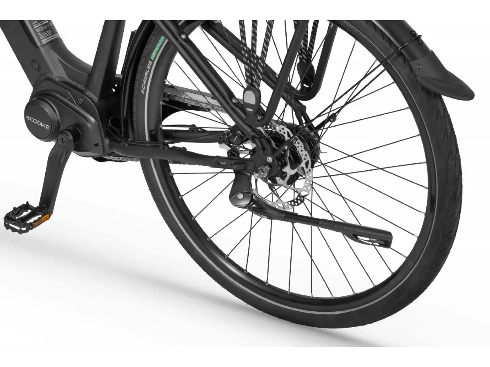 Ecobike LX městské elektrokolo 672 Wh Black