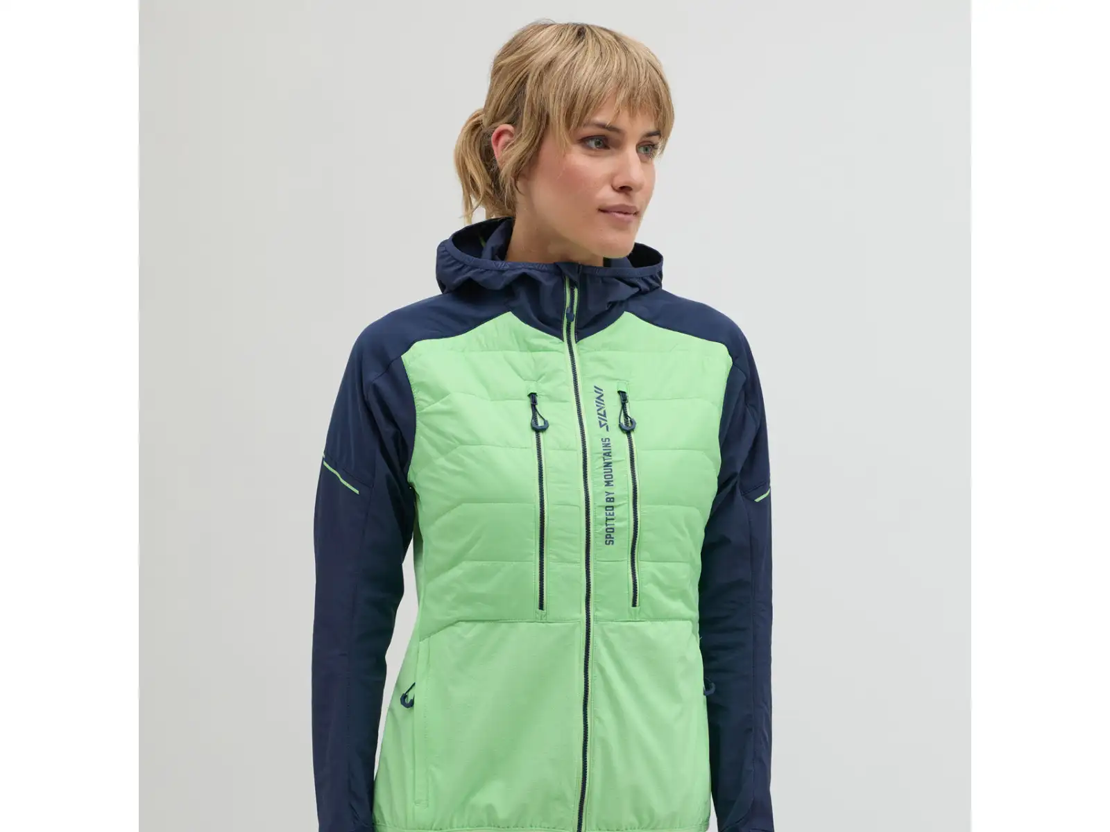 Silvini Asprino dámská skialpová bunda Green/Navy