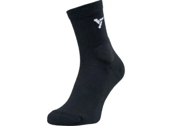 Silvini Lattari merino ponožky Black