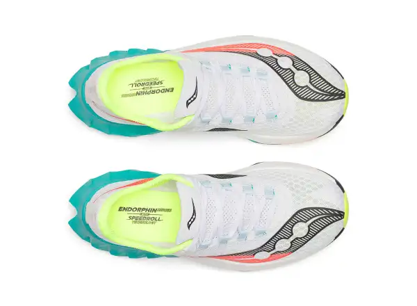 Saucony Endorphin Pro 4 dámská běžecká obuv white/mutant