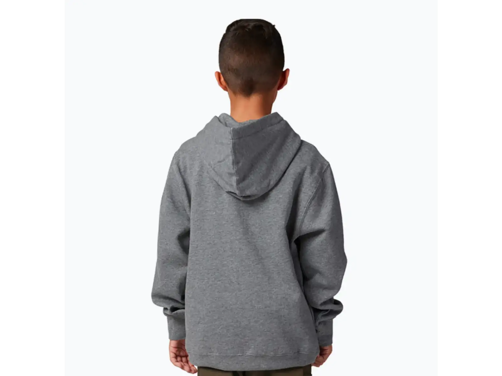 Fox Yth Legacy Fleece Po dětská mikina Heather Graphite Grey