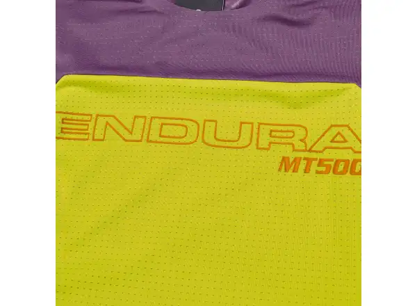 Endura MT500 Junior dětský dres dlouhý rukáv Citrus