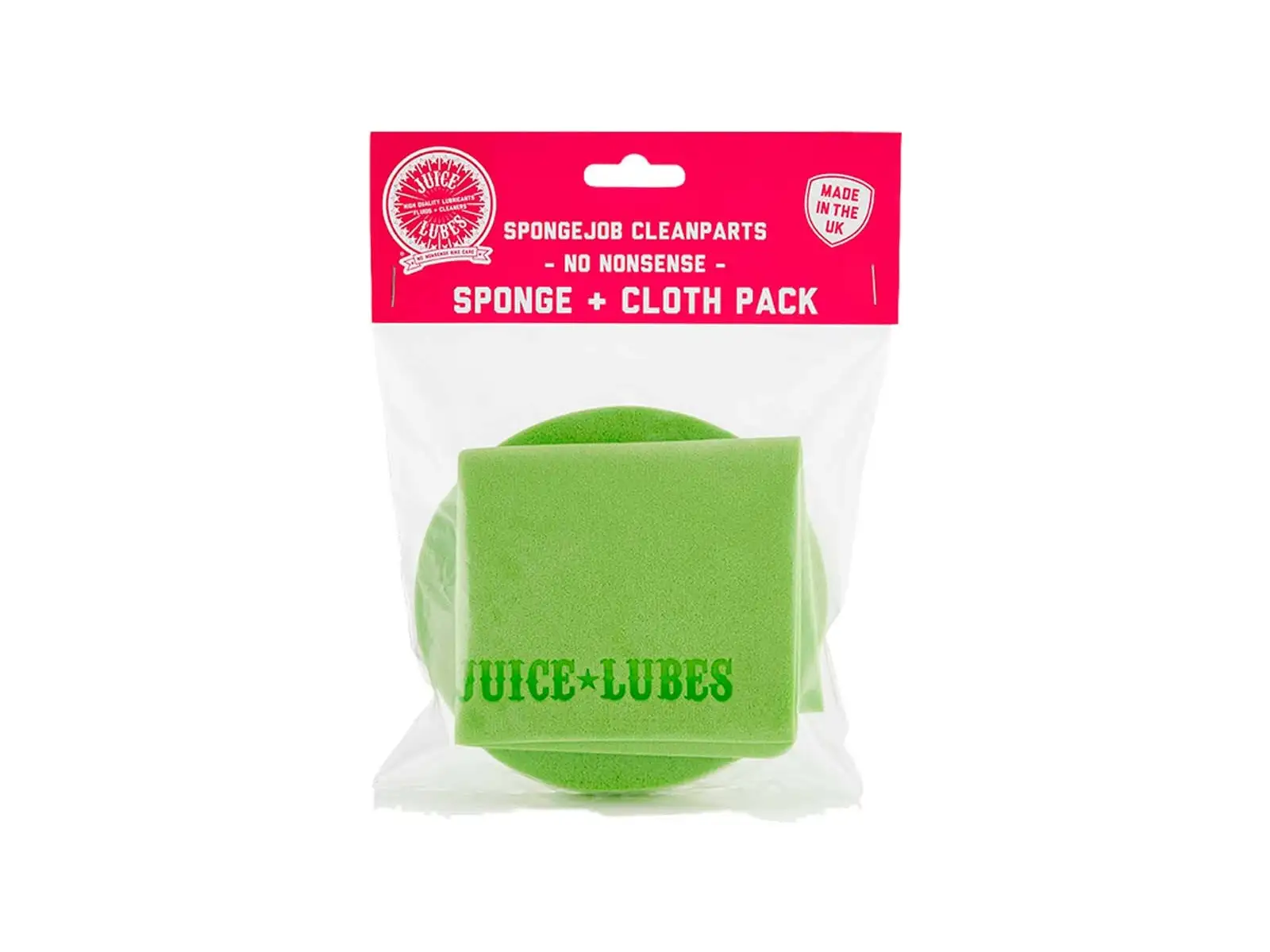 Juice Lubes SpongeJob čistící houbička a hadřík