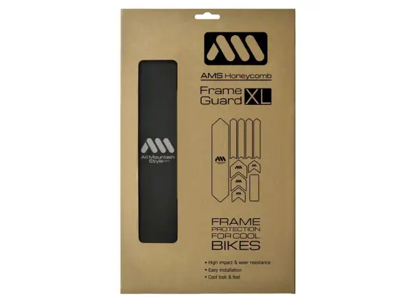 All Mountain Style ochranné polepy na rám Extra Black/Silver