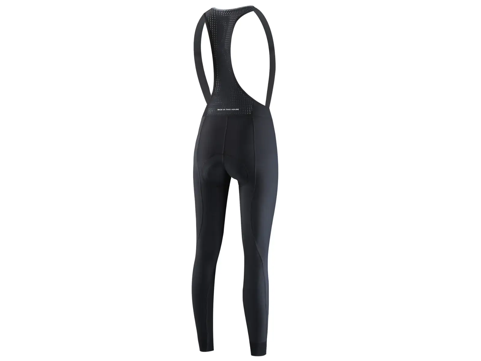 Dotout Heat dámské kalhoty s laclem a vložkou Black/Black