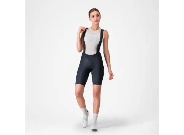 Castelli Prima 2 DT dámské kraťasy s laclem Black/Black