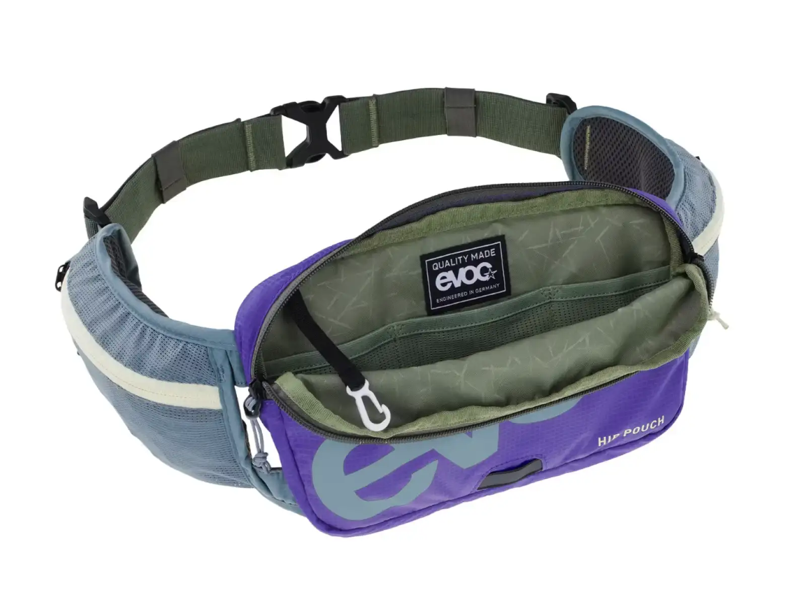 Evoc Hip Pouch ledvinka Steel/Violet/Dark Olive