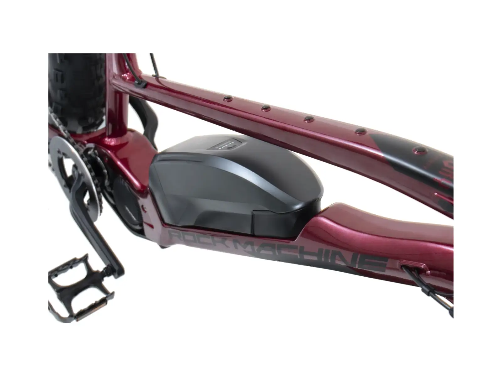 Rock Machine VYÖRY e70 elektrokolo crimson/black VZOREK