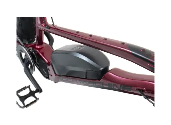 Rock Machine VYÖRY e70 elektrokolo crimson/black VZOREK