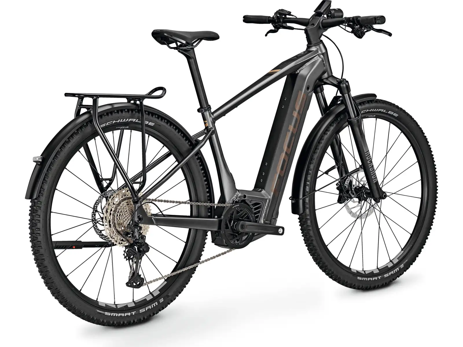 Focus Aventura2 6.9 DI 625Wh horské elektrokolo Diamondblack Matt