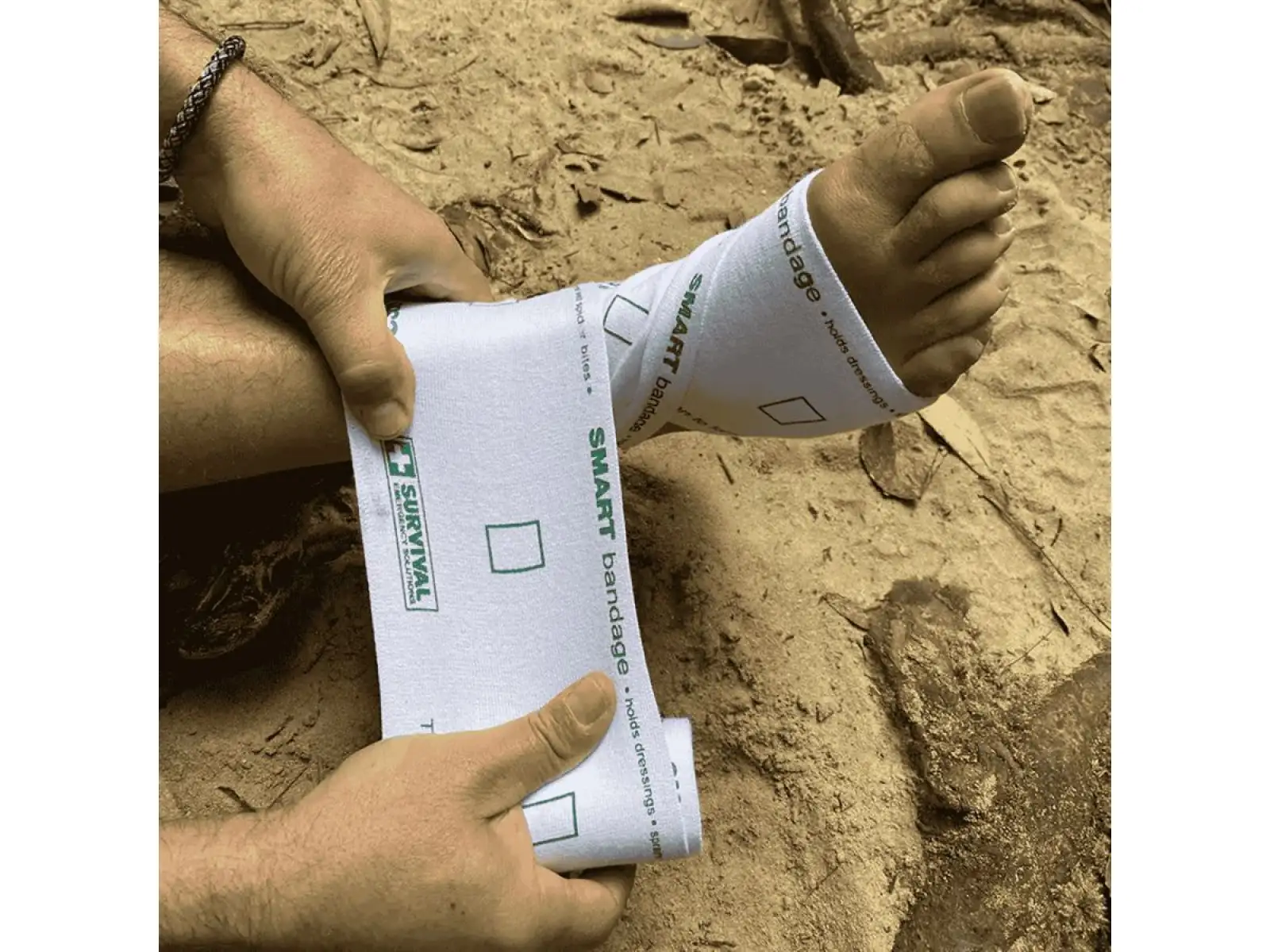 Survival Smart Bandage tlakový obvaz 10 cm x 2m