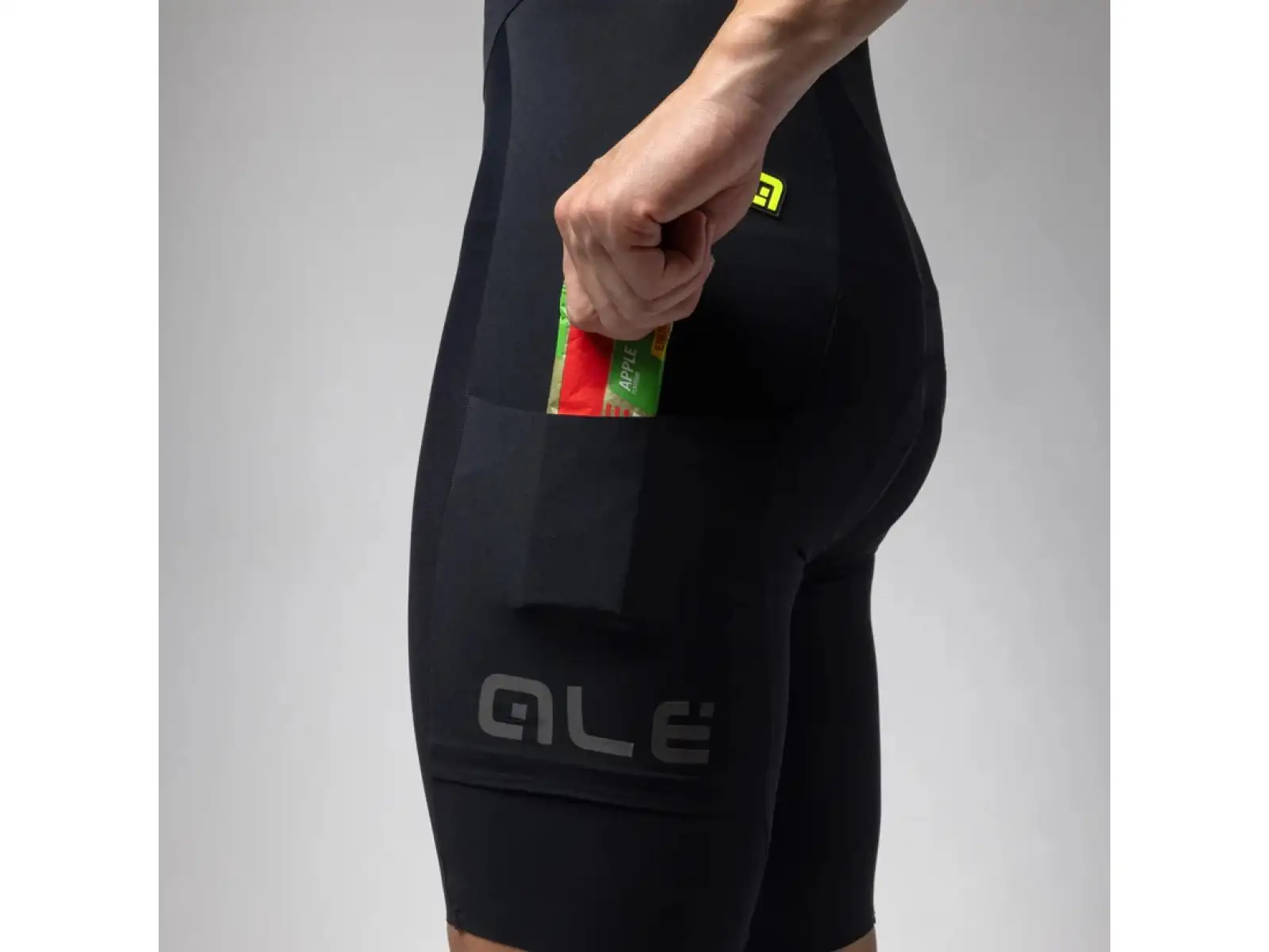 Alé Off Road Gravel-Pro pánské kraťasy s vložkou a laclem Black