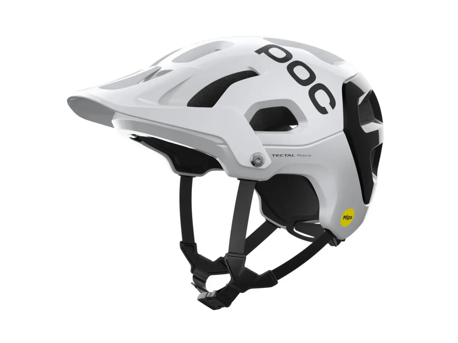 POC Tectal Race MIPS přilba Hydrogen White/Uranium Black