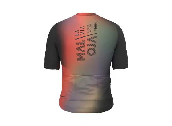 Maloja RamseckM. pánský dres krátký rukáv Deep Black Multi