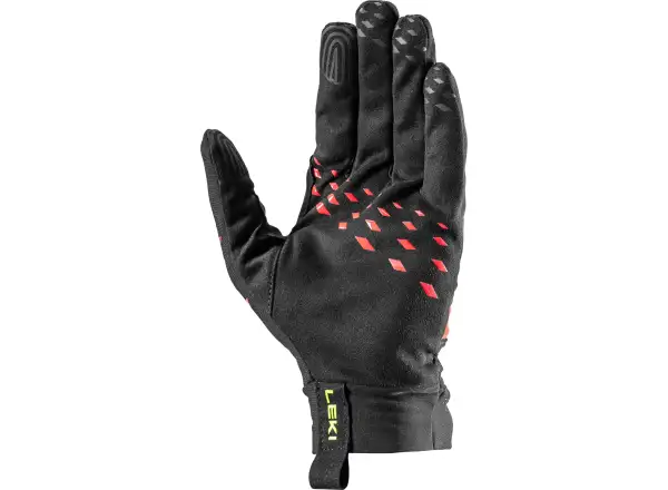 Leki Ultra Trail Storm rukavice Black/Red/Neon Yellow