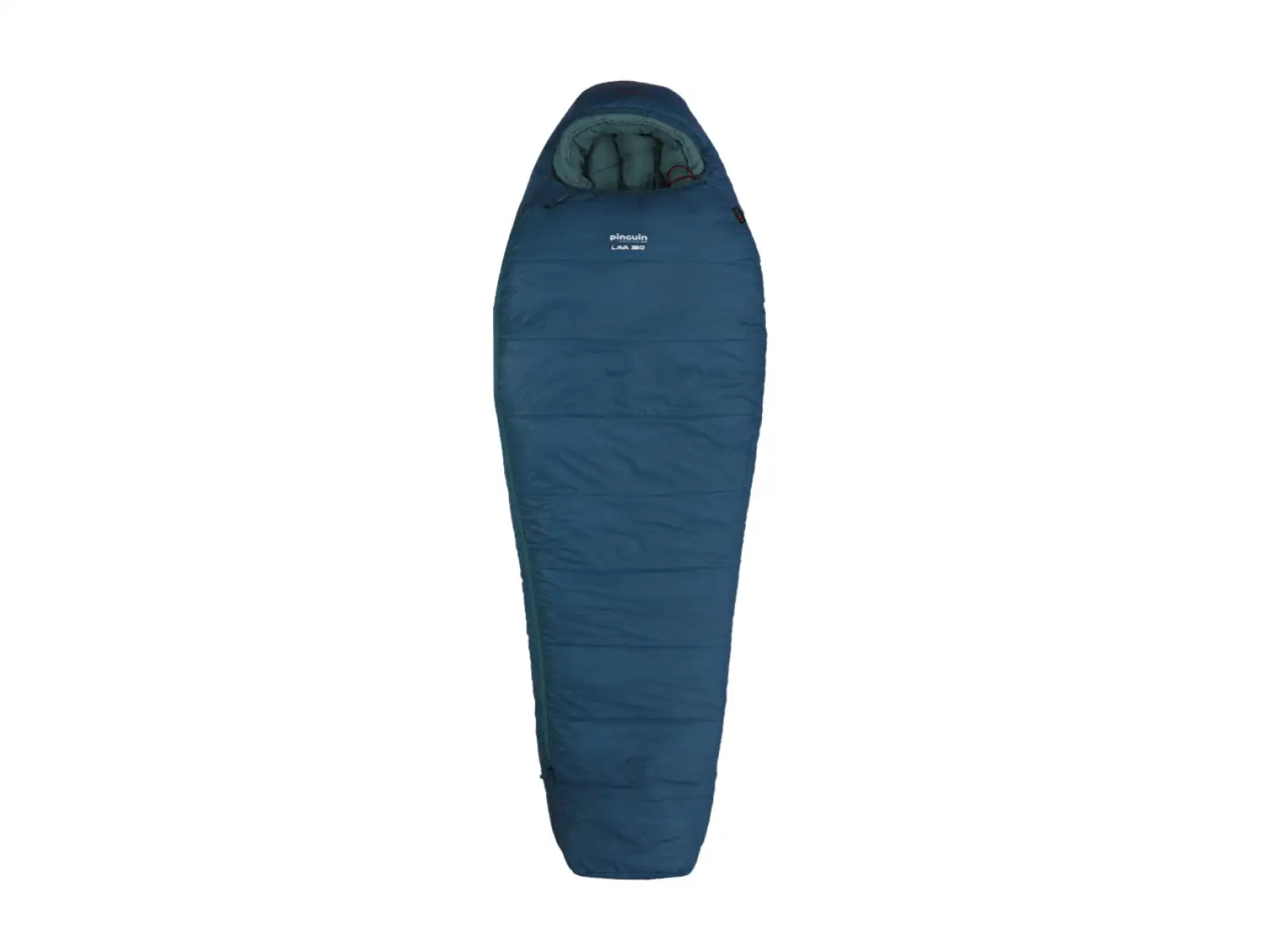 Pinguin Lava 350 spací pytel 185 cm modrá