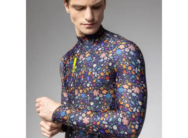 Alé Pragma pánský zateplený dres dlouhý rukáv Flowery