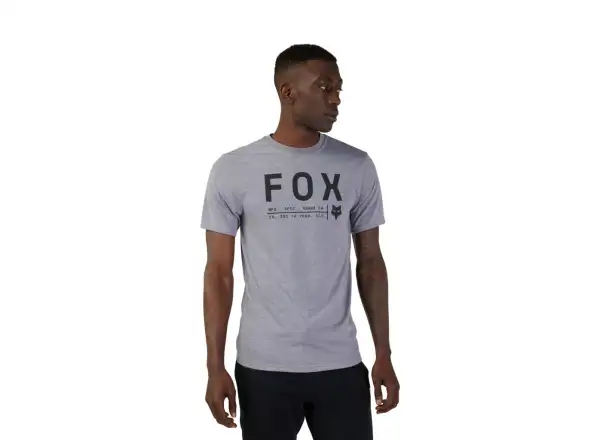 Fox Non Stop pánské triko krátký rukáv Heather Graphite
