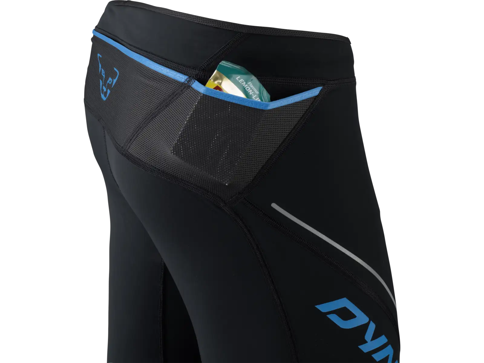 Dynafit Winter Running Tights pánské běžecké legíny Blueberry/Storm Blue