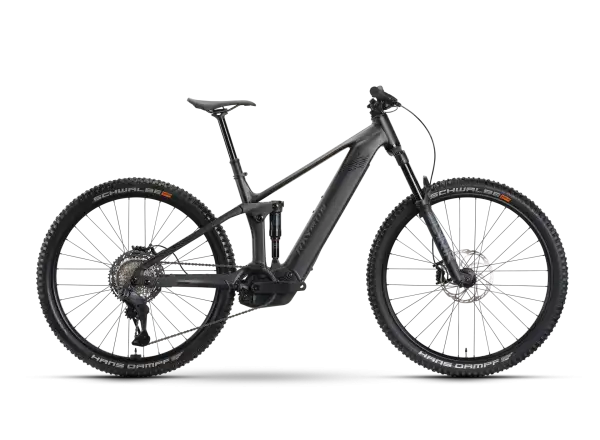 Raymon Korak Ultra micablack/chrome celoodpružené elektrokolo
