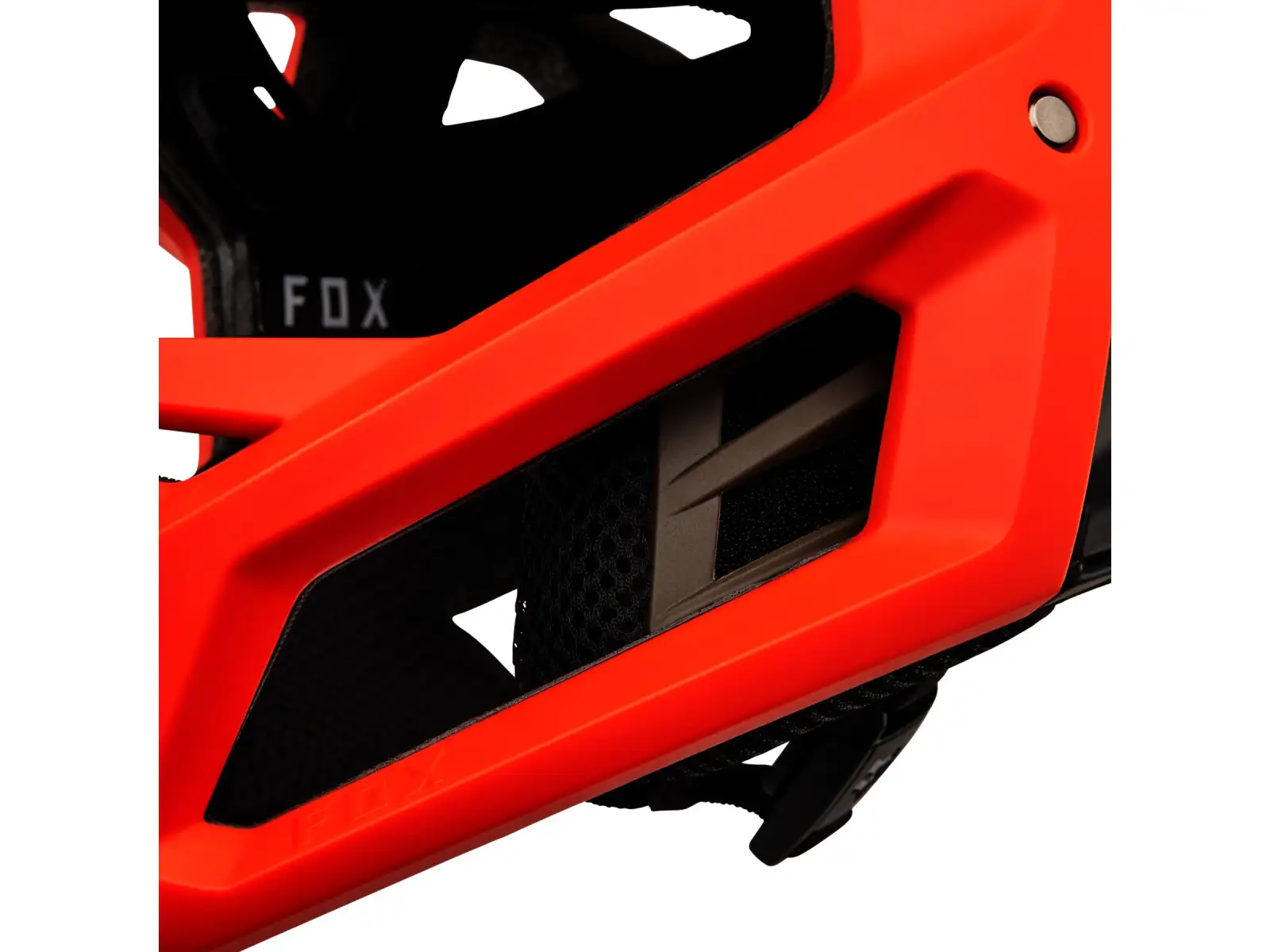 Fox Proframe Rs Nuf Ce cyklistická přilba orange flame
