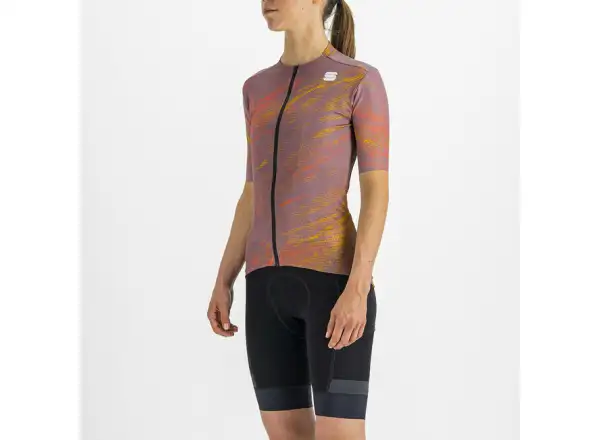 Sportful Cliff Supergiara dámský dres krátký rukáv mauve