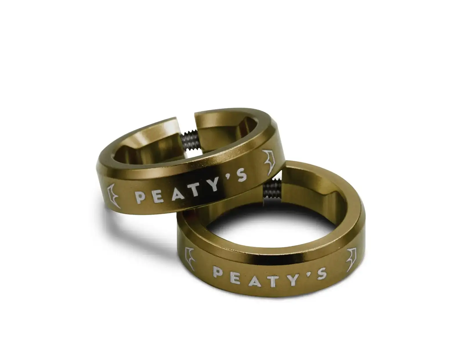 Peaty's Monarch Lock Ring objímka gripu Bourbon
