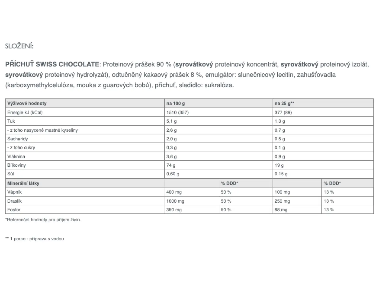 Sponser Whey Triple Source Protein 500 g syrovátkový proteinový nápoj