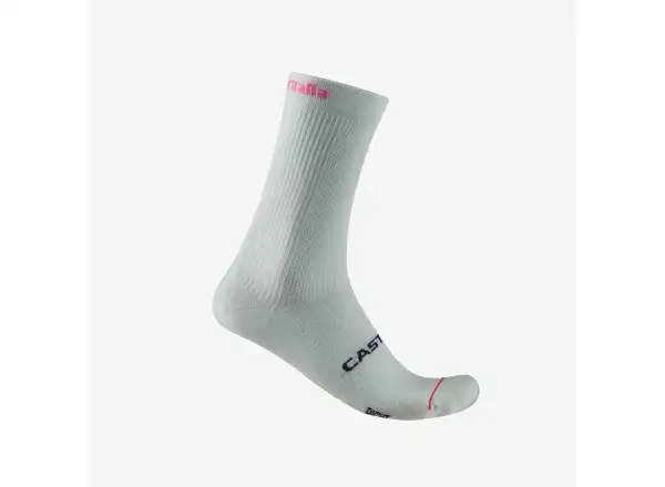 Castelli Giro Logo 18 cyklistické ponožky White