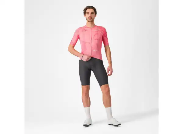 Castelli Giro 108 Race 8S pánský dres krátký rukáv Rosa Giro