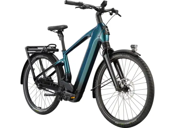 Cannondale Mavaro 1 městské elektrokolo Deep Teal