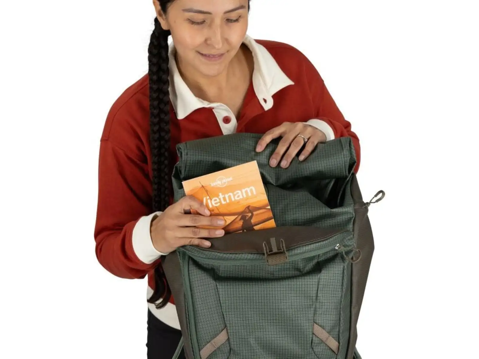 Skladem Novinka Osprey Transporter Roll Top batoh Pine Leaf