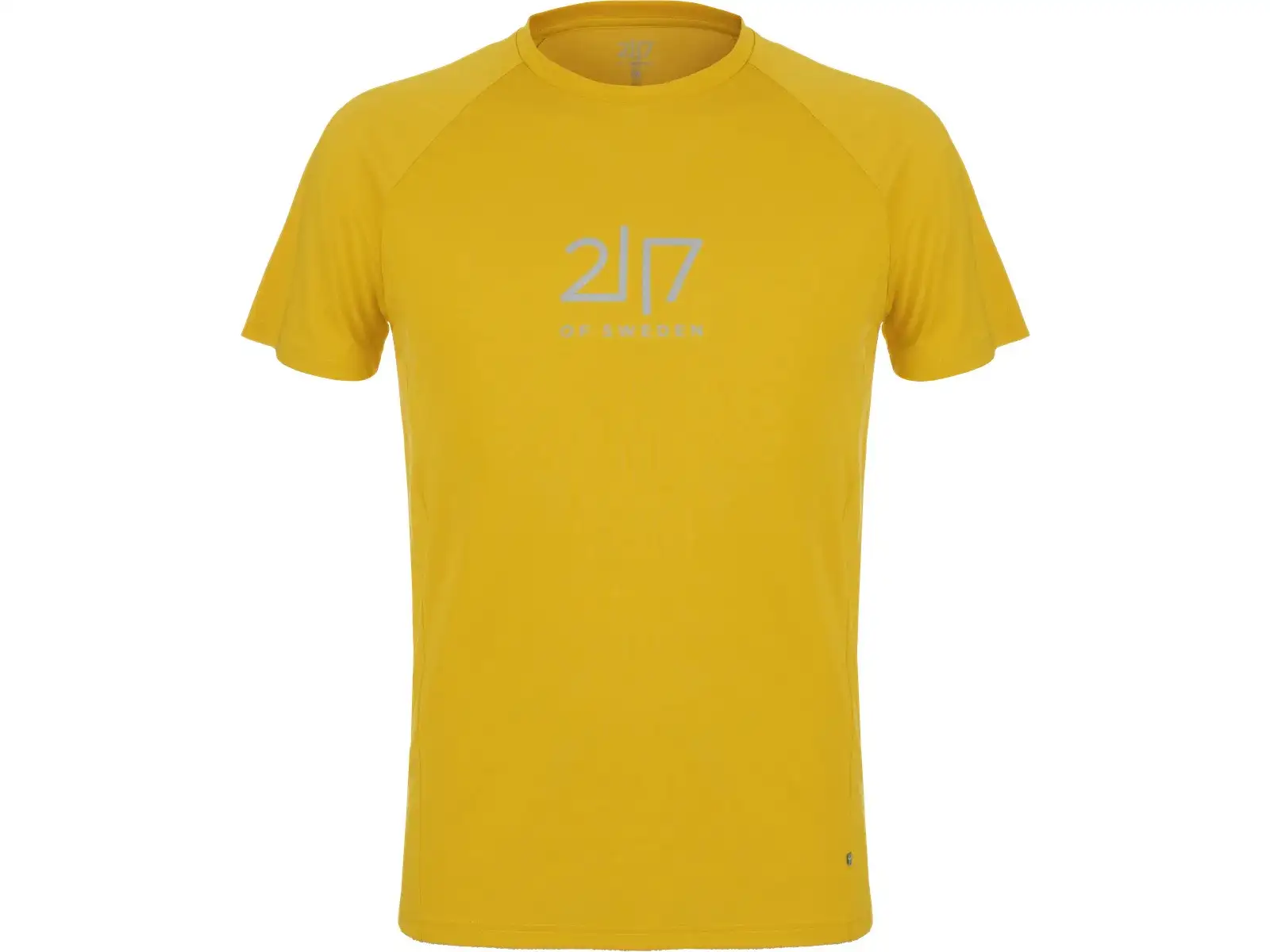 2117 of Sweden Huli pánské triko krátký rukáv Dark Yellow