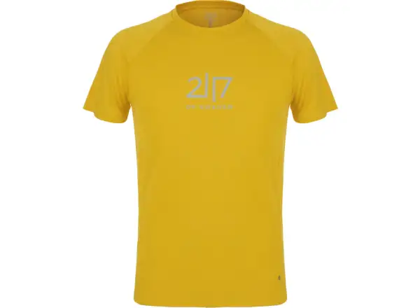 2117 of Sweden Huli pánské triko krátký rukáv Dark Yellow