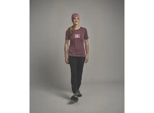 Ortovox 120 Cool Tec Mtn Sun dámské triko krátký rukáv Chestnut