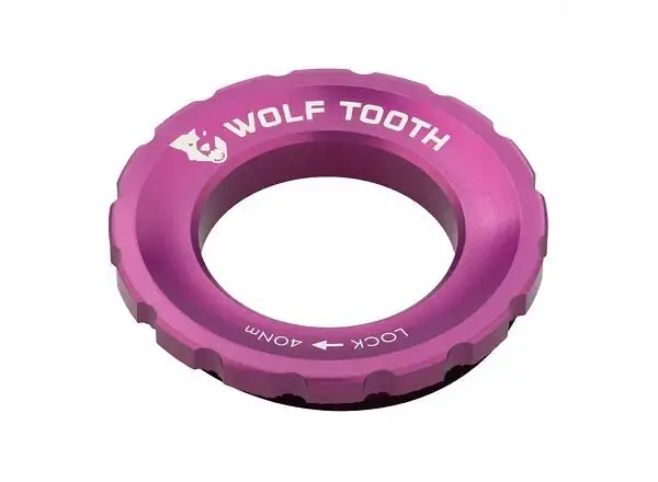 Wolf Tooth Centerlock externí matice fialová